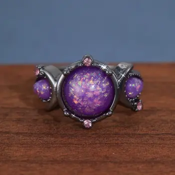 8 最佳銷售 火蛋白石戒指 - №3