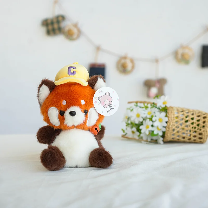 

8pcs Wholesale Plush Toy Set 17-20cm Companion Dolls Cute Soft Panda & Penguin Table Companions Xianglinger Gift