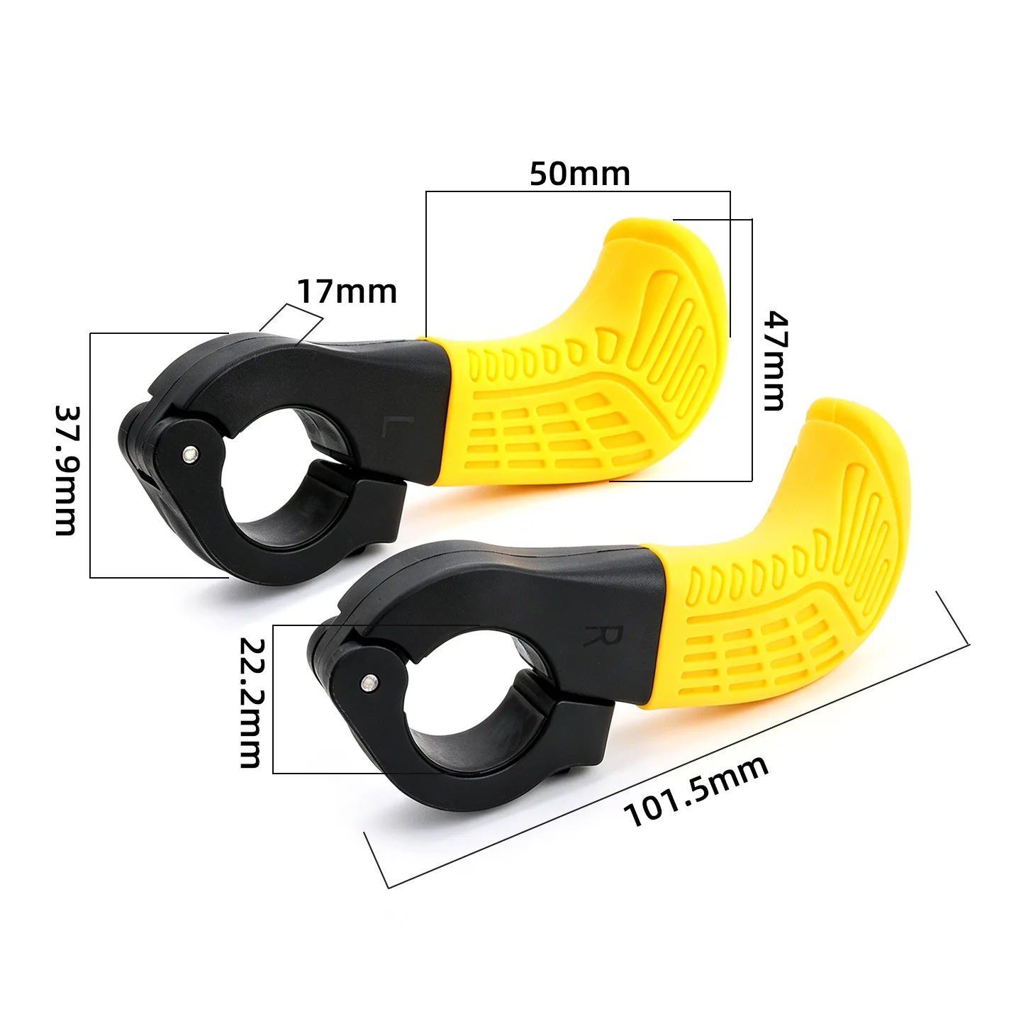

Bicycle handlebars mountain bike handlebars ergonomic mountain bike handlebars thumb sheep horns Slip-resistant wear-resistant