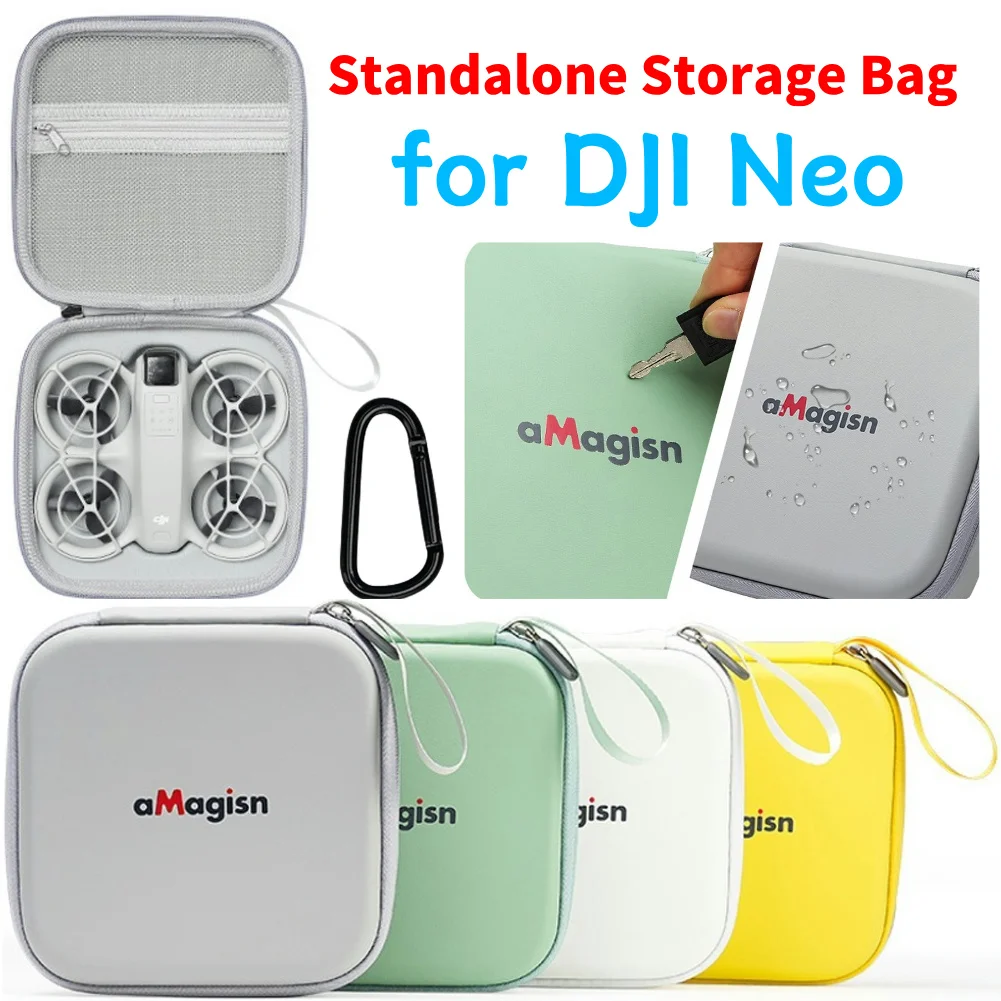 Portable Carrying Case Shockproof Travel Standalone Storage Bag Anti-scratch Protective Handbag for DJI Neo Drone Accessories