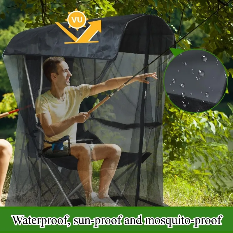 Easy Install Pop Up Mosquito Net Tent Outdoor Camping Fishing Garden Patio Portable Anti Insect Mesh Screen for Family Travel