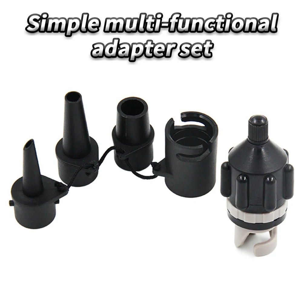 Inflatable Boat SUP Pump Adapter Air Pump Adapter Nozzles Kite Valve Converter Standard Schrader Conventional Air Valve Adapter