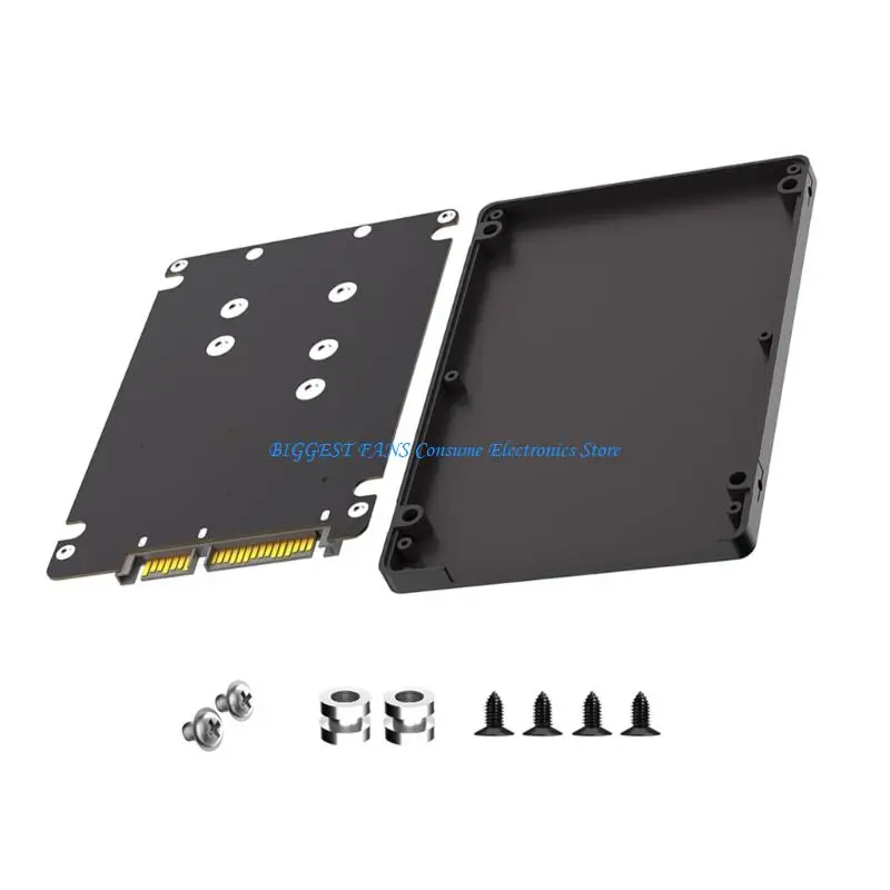 

Two M.2 B NGFFs SSDs to 2.5in SATAIII Adapters M.2 NGFFs To SATAs Adapters Card