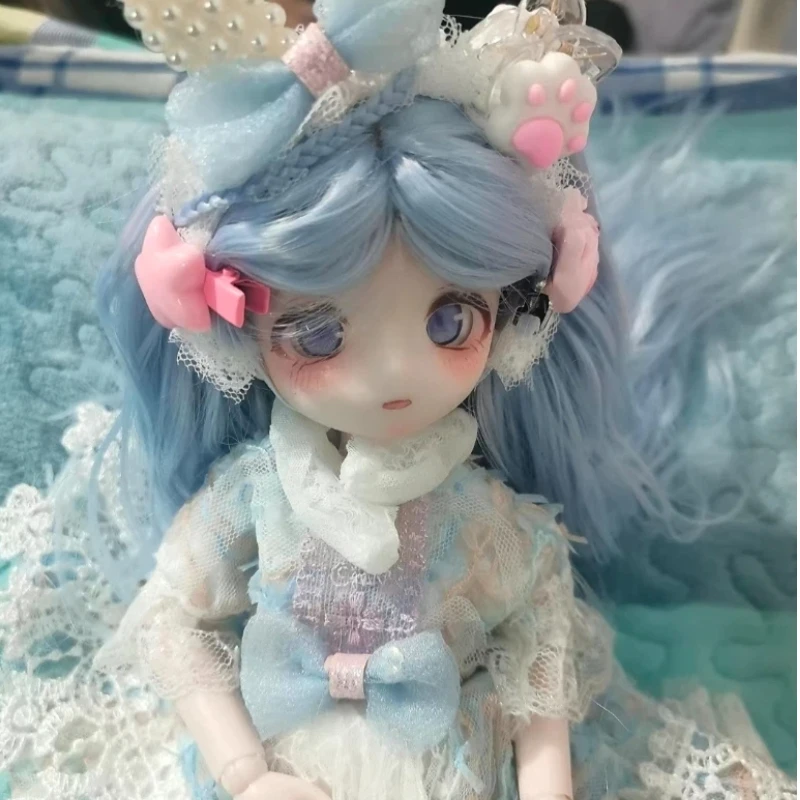 Miku 1/6 Bjd Doll Cute Toy Action Figure Collectable Handmade Customizable Doll Anime Peripheral Desktop Ornament Birthday Gift