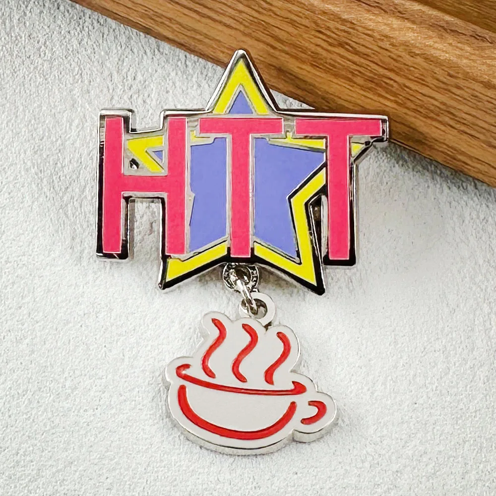 

K-ON School Light Music Club Htt Band Badge Anime Merchandise Enamel Pin Backpack Hat Jacket Accessories Fan Collectibles Gift