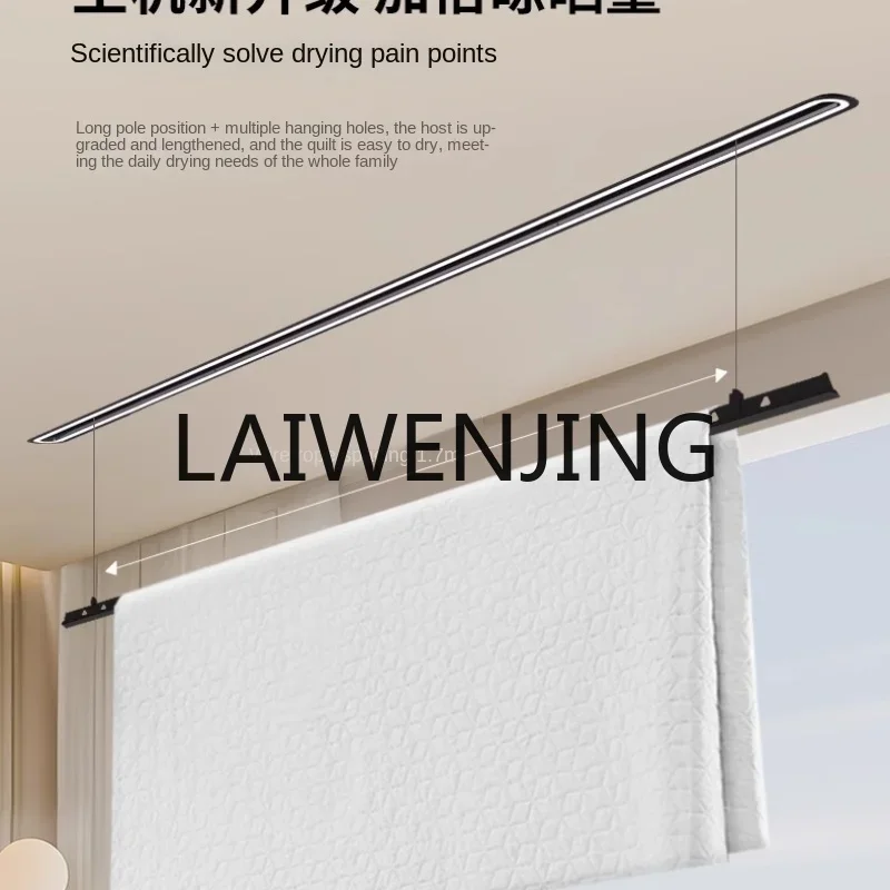 a-15 Electric Invisible Drying Rack Automatic Balcony Intelligent Embedded Lifting and Drying Clothing Rod