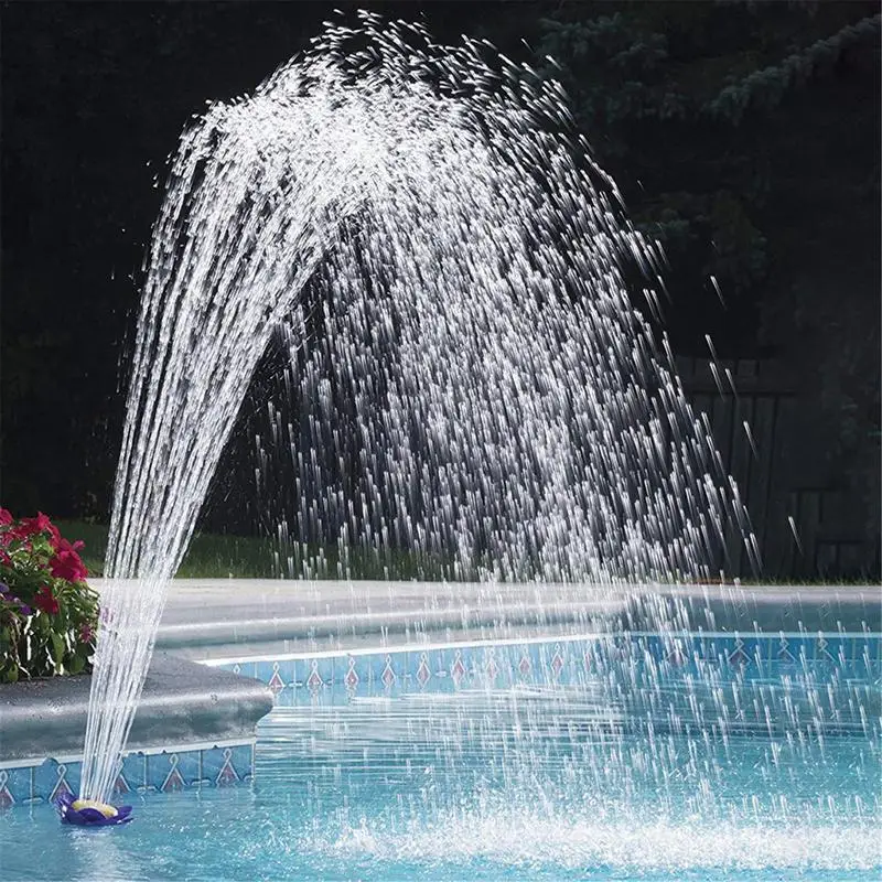 Swimming Pool Waterfall Fountain Garden Water Fountain Pool Pond Decoration PVC Water Spay Pools Spa Decorations Accessories