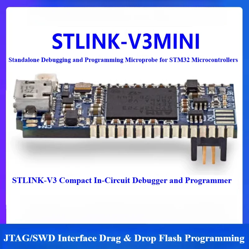 

Редактор STLINK-V3MINI, загрузка моделирования Отладка ST-LINK/V3 STM32/8