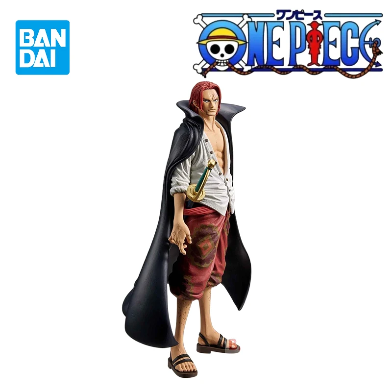 Original Bandai One Piece KING OF ARTIST FILM RED Shanks Anime Figures Model Trendy Toys Boys Girls Birthday Gifts Collectible