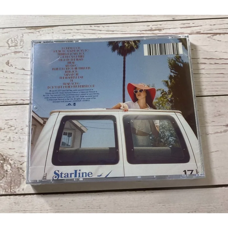 

Лана Дель Рей: Honeymoon - Популярные английские песни, сборник CD, Greatest Hits, ремастеризованный аудио, для автомобиля и дома, новый, запечатанный, подарочный набор.