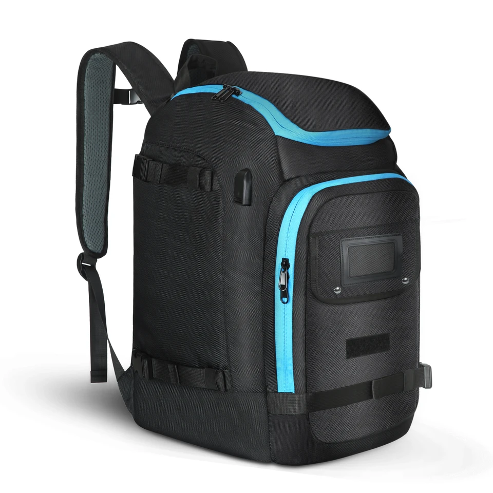 50L Waterproof Ski Boot Backpack - Cooler Backpack For Snowboard Gear & Helmet Storage