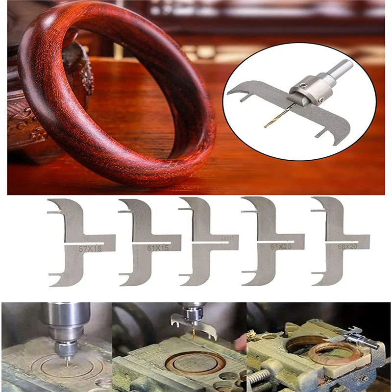 

Деревянный браслет, кольцо, фреза, лезвия, деревянный инструмент для изготовления толстых колец