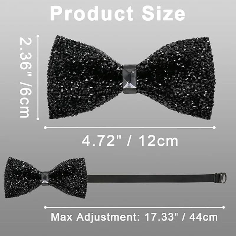 Fashion Rhinestone Bow Ties fo - Bow Tie Pre Tied avis et prix