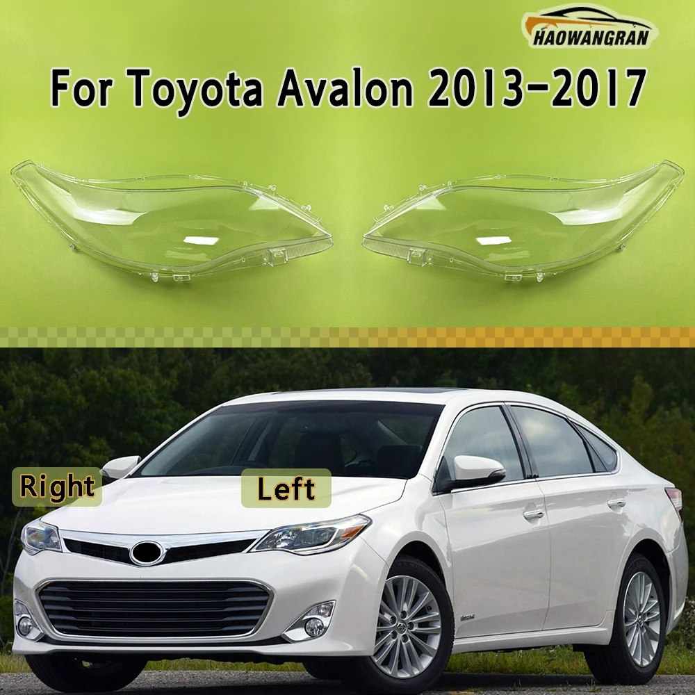 

For Toyota Avalon 2013 2014 2015 2016 2017 Headlamp Cover Headlight Shell Transparent Lens Plexiglass Replace Original Lampshade