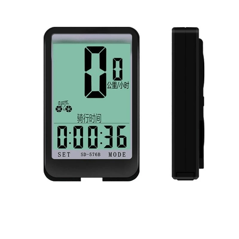 

Chinese code meter waterproof speedometer mountain speedometer odometer dead flying folding bicycle riding