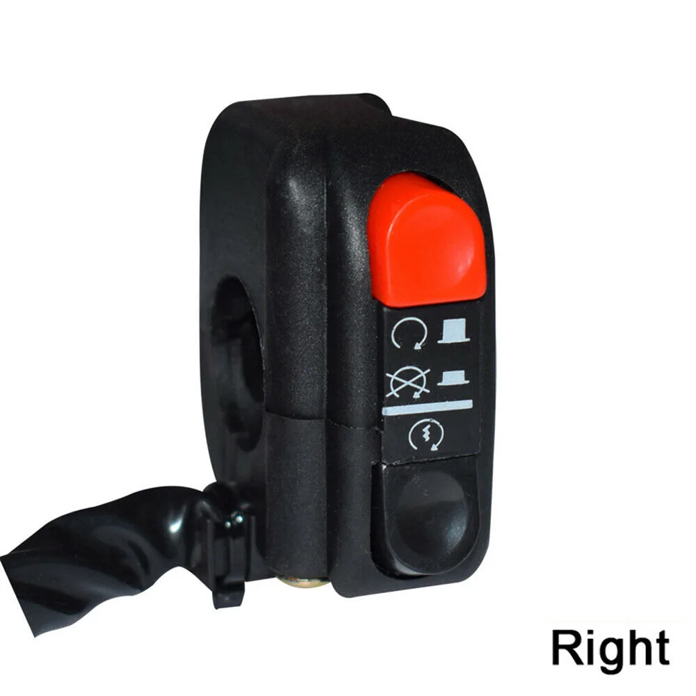 

On/Off Power Switch Garden Indoor Office Outdoor Black+Red Parts Waterproof Handle 22mm(7/8\") ABS Accessories