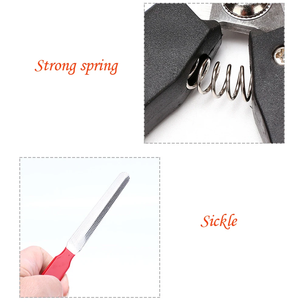 Professional Pet Cat Dog Nail Scissors Suit for Dog Grooming Tool Trimmer Pet Nail Clippers Products Pet Claws Dog Nail Clipper