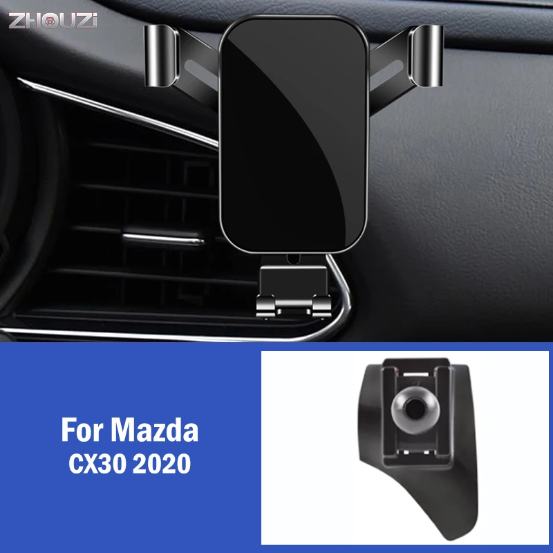 

Car Mobile Phone Holder For Mazda CX30 CX 30 2020 Special Mounts GPS Stand Gravity Navigation Bracket Auto Accessories