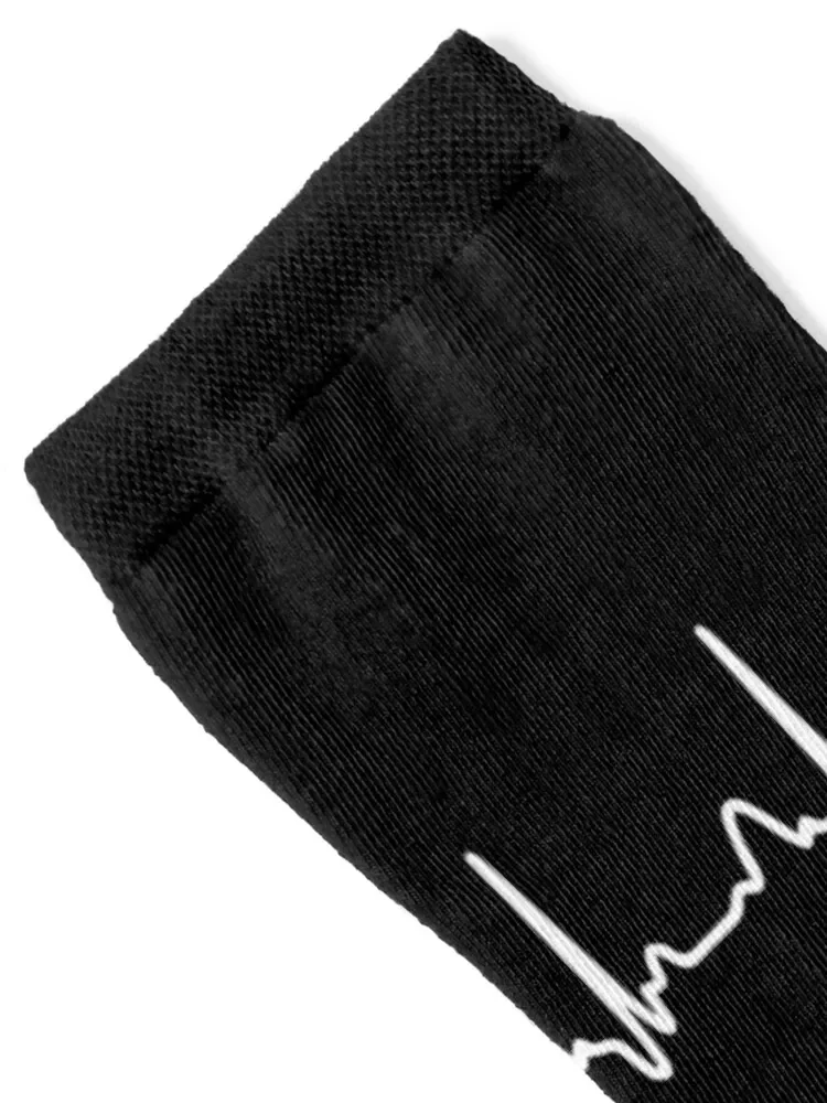 Heartbeat EKG Pole Dancing Lovers Gift Socks new year luxe Socks For Women Men's