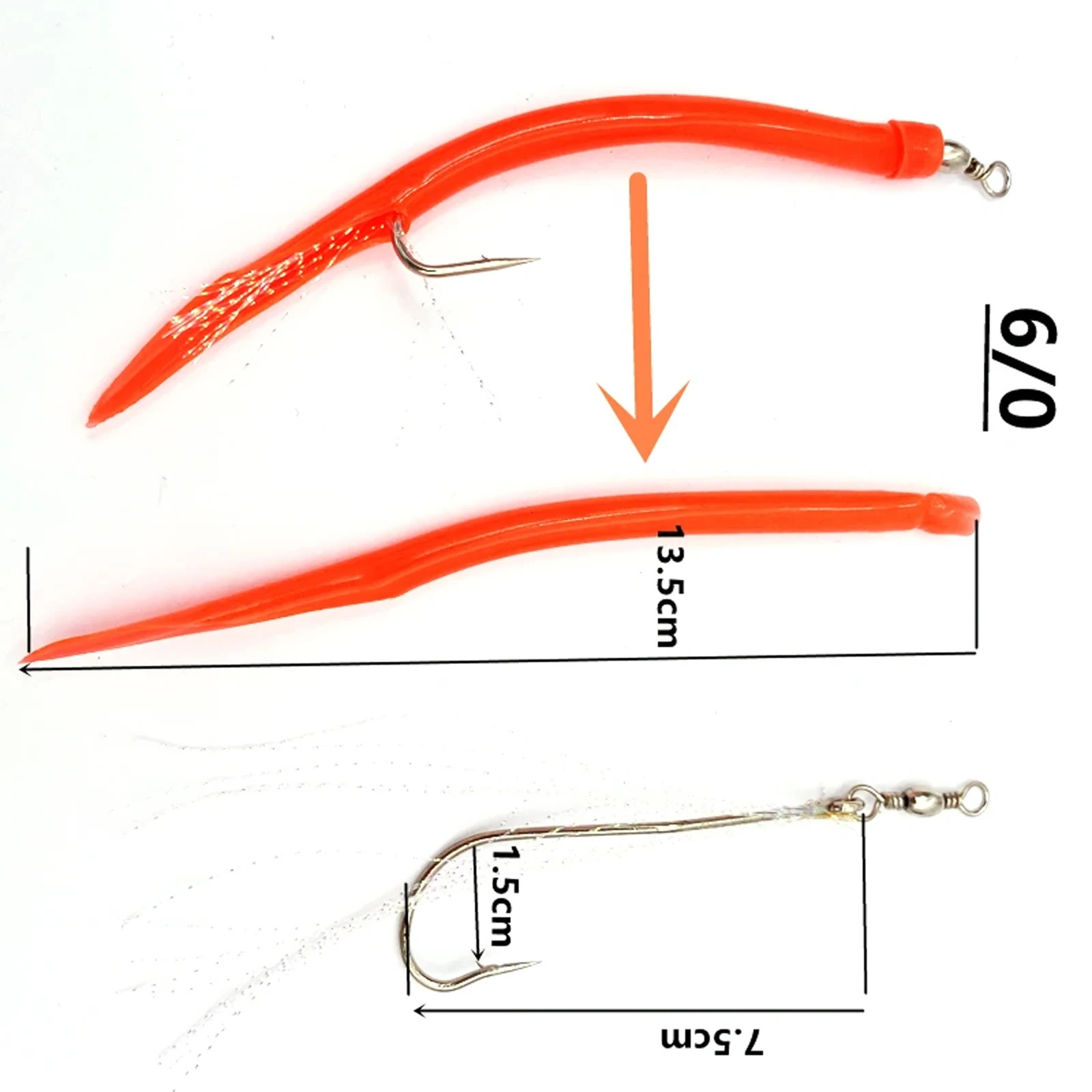 

High Quality Fishing Hooks Fishhook Fishing Hook Shank Offset Hook Barbed Octopus Hook Fishing Accessories Fishing Eel Tube