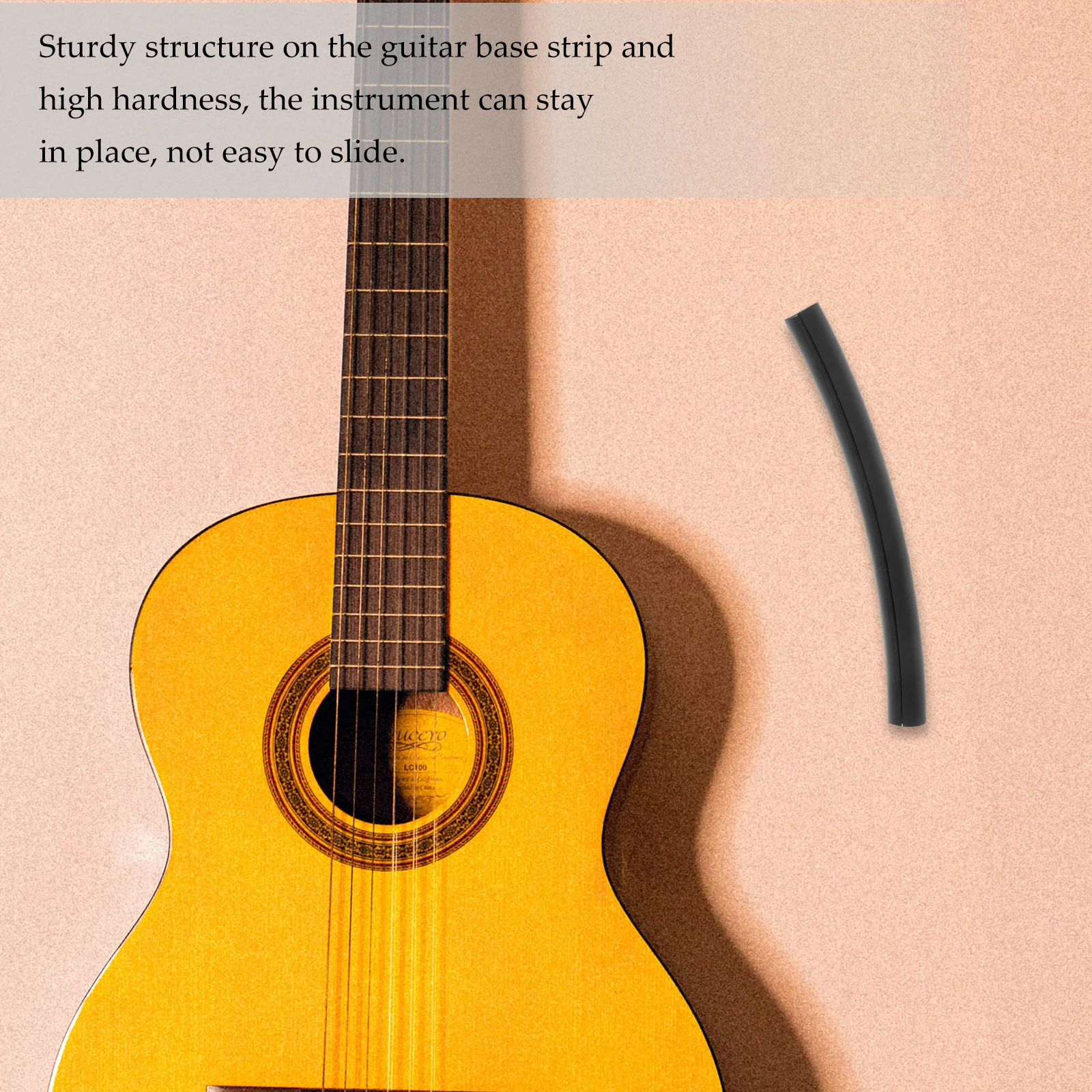 

Guitar Support 280mm Guitar Rest Rubber Base Strip Acoustic Electric Instrument Neck Rest St Accessories Music Gifts