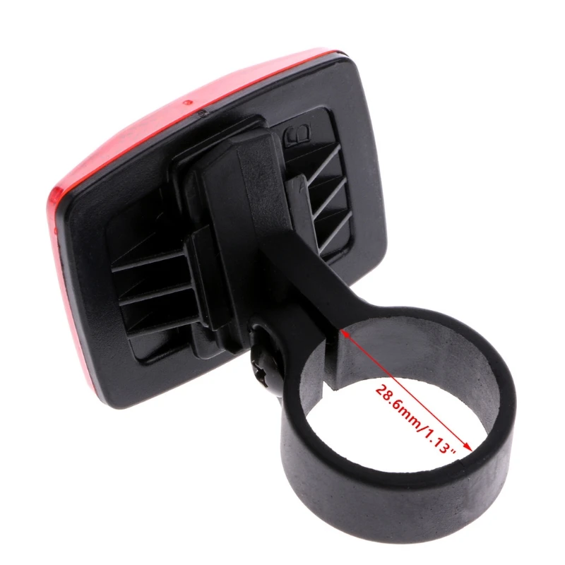 Bicycles Handlebar Reflector Plastic Safety Bike Rear Reflector Safety Warning Light Bike Accessories Easy to Install