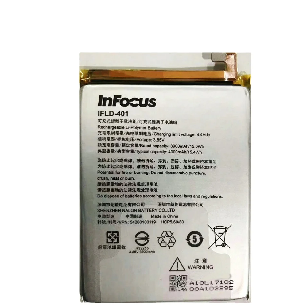 

New IFLD-401 Battery for InFocus M5S MT6737 M5S/M7S IF9002 Mobile Phone