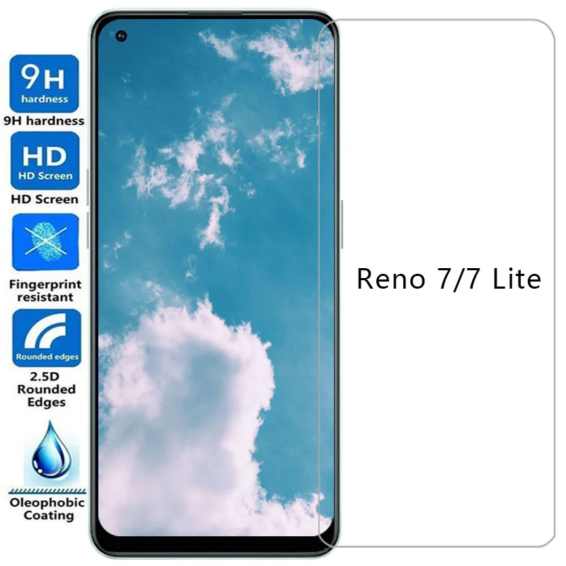 حافظة هاتف من الزجاج المقسى لهاتف oppo reno 7 lite على reno7 7 lite reno7 lite غطاء خلفي مضاء 360 opp Oppa opporeno opporeno 7 4g 5g