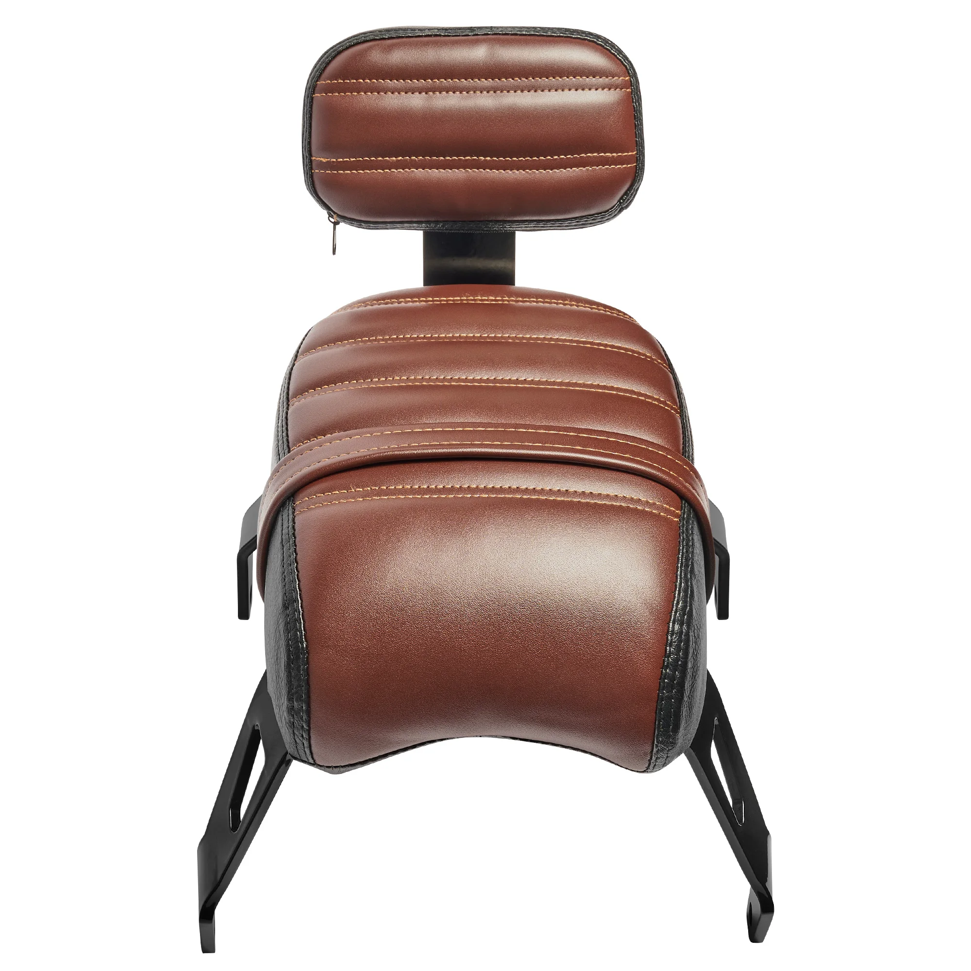 

Ретро-футуристический компаньон: Сделанное вручную коричневое пассажирское сиденье для Indian Scout | Где винтажная эстетика встречается с техникой XXI века