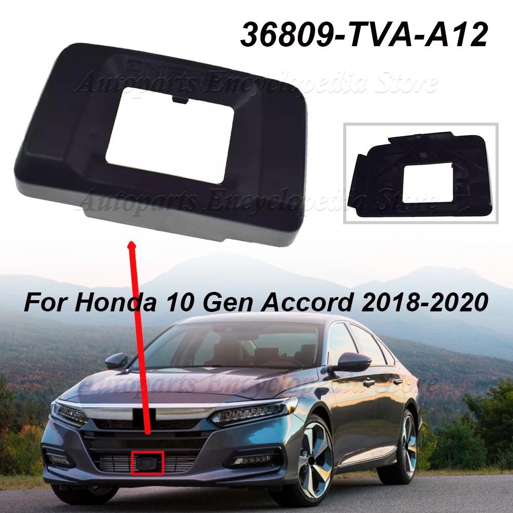 36809-TVA-A12 Car Radar For Honda 10 Gen Accord 2018 2019 2020 Car Front Bumper ACC Radar Cover Frame Bracket Cap