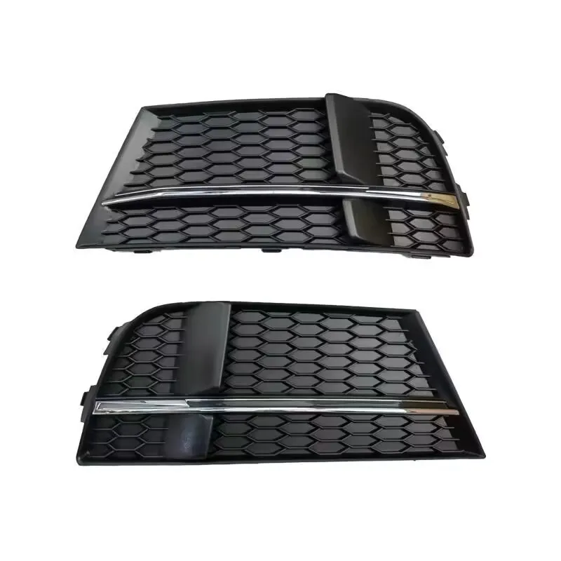 

Auto parts High quality Front Bumper Fog Light Grille Grill Cover For Audi A3 Sport Sports 2017 2018