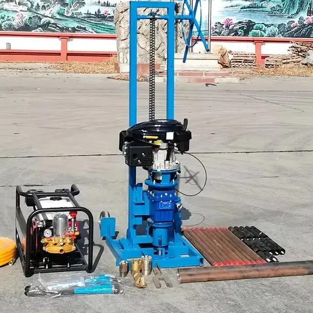 

Customized Easy-Operate Backpack Drill Rig Petrol Diesel 15-Meter Soil Rock Concrete Lightweight Accurate Sampling Tool