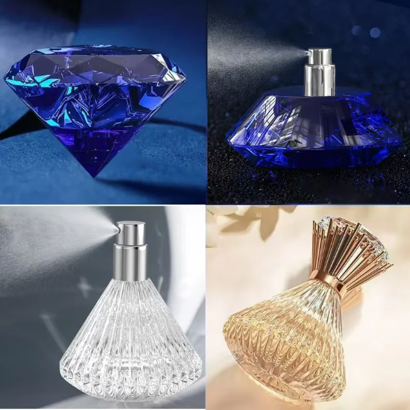 Heart of Ocean Crystal Sapphire Perfume Long-lasting Light Fragrance Women Fresh Scent Dating Perfume blue Eau De Toilette 50ml 