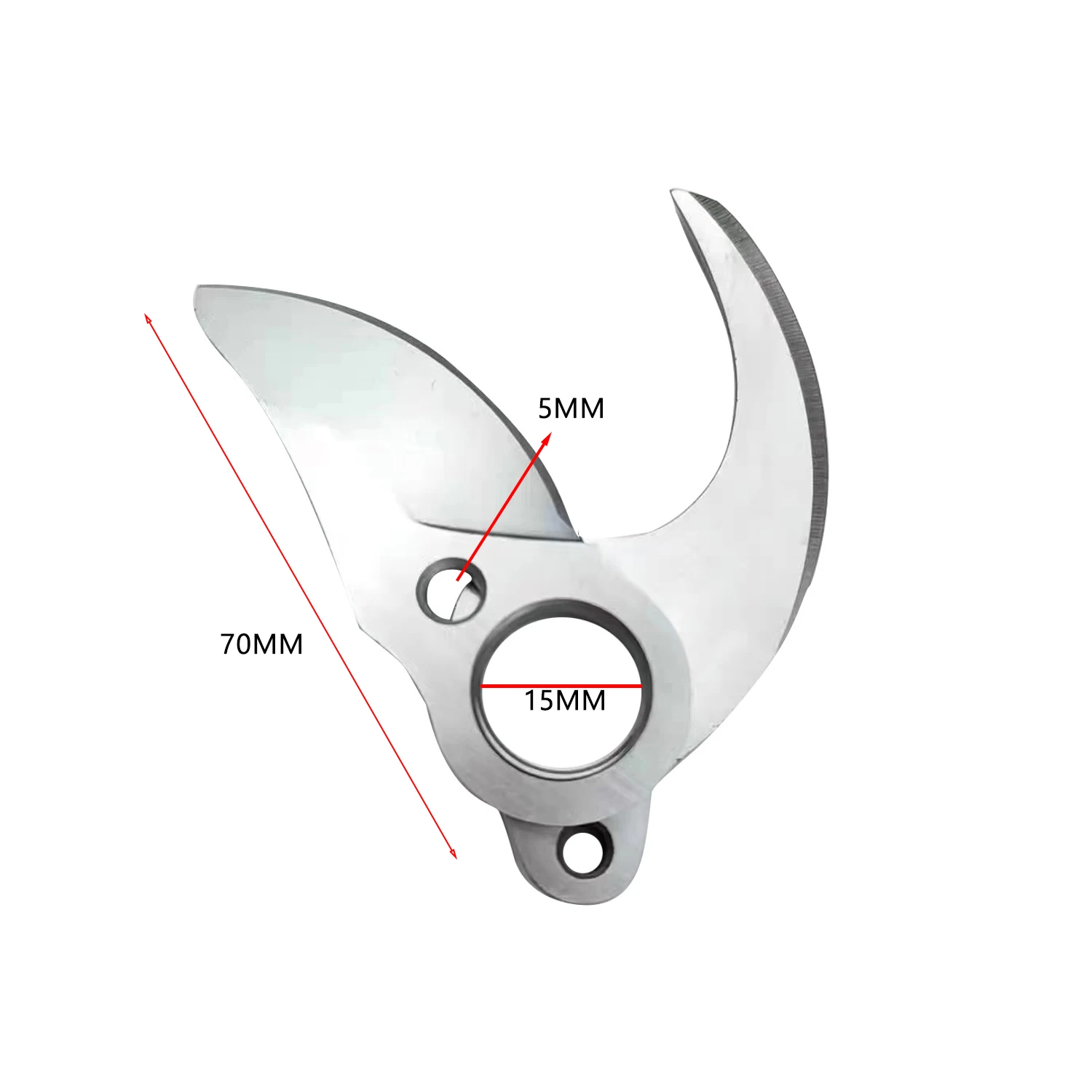 Imagem -02 - Pruner Elétrico sem Fio com Lâmina de Corte Substituível Bonsai Ramos Acessório Fruit Tree Shear 25 mm Sk5 Par