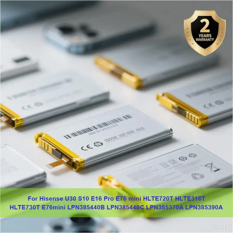 

Battery For Hisense U30 S10 E16 Pro E76 mini HLTE720T HLTE316T HLTE730T E76mini LPN385440B LPN385440C LPN385370A LPN385390A
