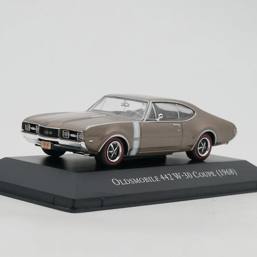 

IXO 1:43 Scale 442 W30 1968 Muscle Car Simulation Alloy Car Model Diecast Toys Vehicle Collectible Souvenir