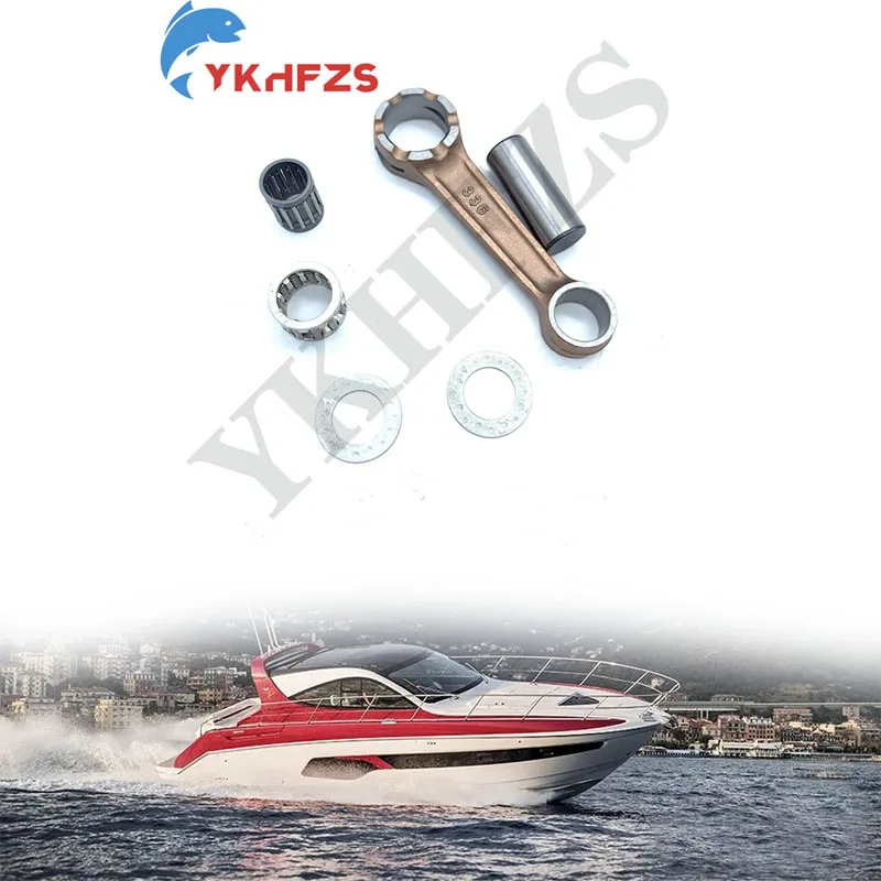 

Connecting Rod KIT ASSY For Tohatsu Nissan M NS 25HP 30HP 30 Outboard Engine Boat Motor Aftermarket Parts 336-00040-1 336-00040