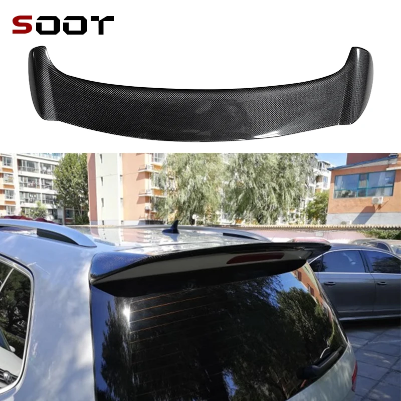 

For Volkswagen VW Golf 6 VII MK 6 GTI R Carbon Fiber Spoiler Tail fins Rear Trunk Spoiler Guide Wing Rear Wing Car Auto Parts