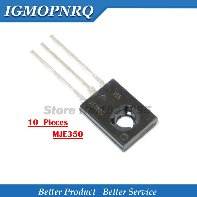 10pcs mje350 bis-126 kse350 to126 JE350-G kunststoff npn transistor E350-G neu
