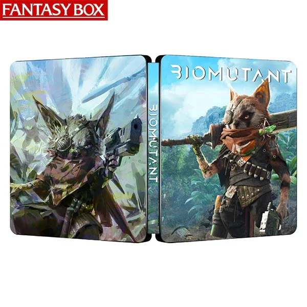 Biomutant UK Edition Steelcase FantasyBox (Customization,Steel case,Game CD not included)