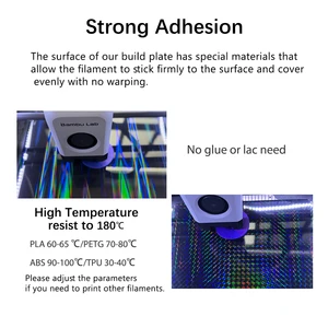 Juupine للوحة بناء Ambulab P1S ، صفيحة فولاذية زنبركية ، 257x257 ، لوحة بناء P1S مختبر الخيزران Bambulabs X1 Carbon X1 A1 أفضل 6 أواني بيع بالجملة من الخيزران - No2