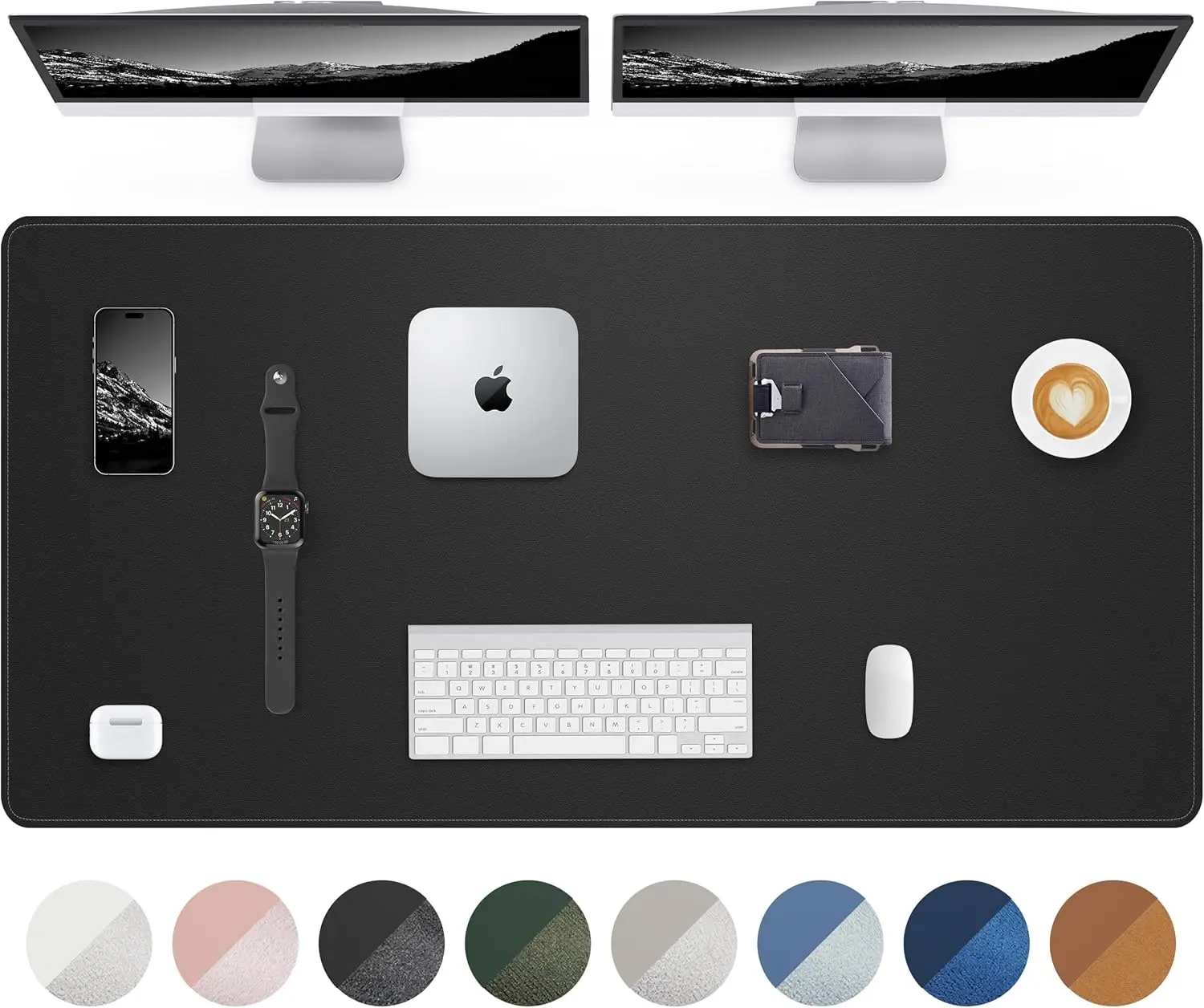 Large Desk Mat 55x24 - Premium Non-Slip Desk Pad, Waterproof and Scratch-Resistant Office Desk Protector, Large Desk