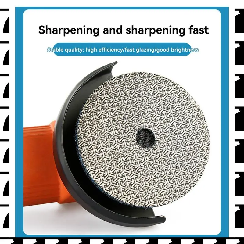 

A44U Diamond Polishing Pad Tile Glass Grinding Disc Tile Glass Deburring Disc Polishing Pad P400