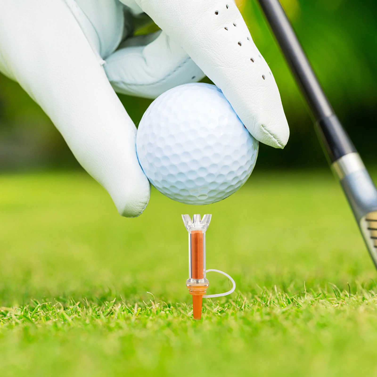 

Claw Shaped Golfs Tees Ball Holder Bright Color Portable Lightweight Golfs Ball Stand Golf Accessories Training