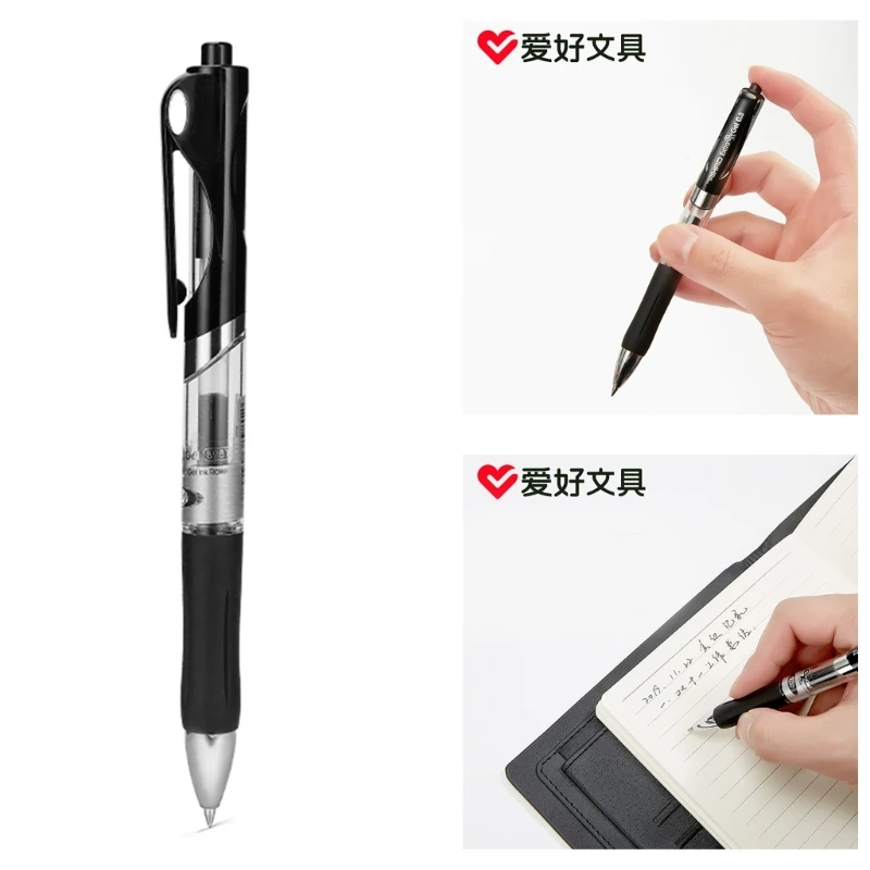 2024 New Rollerball Pen Ink Straight liquid Gels Pen Liquid Roller Pen 0.5mm Liquid Ink Ballpoint Gel Quick-Dry Pen for Writing