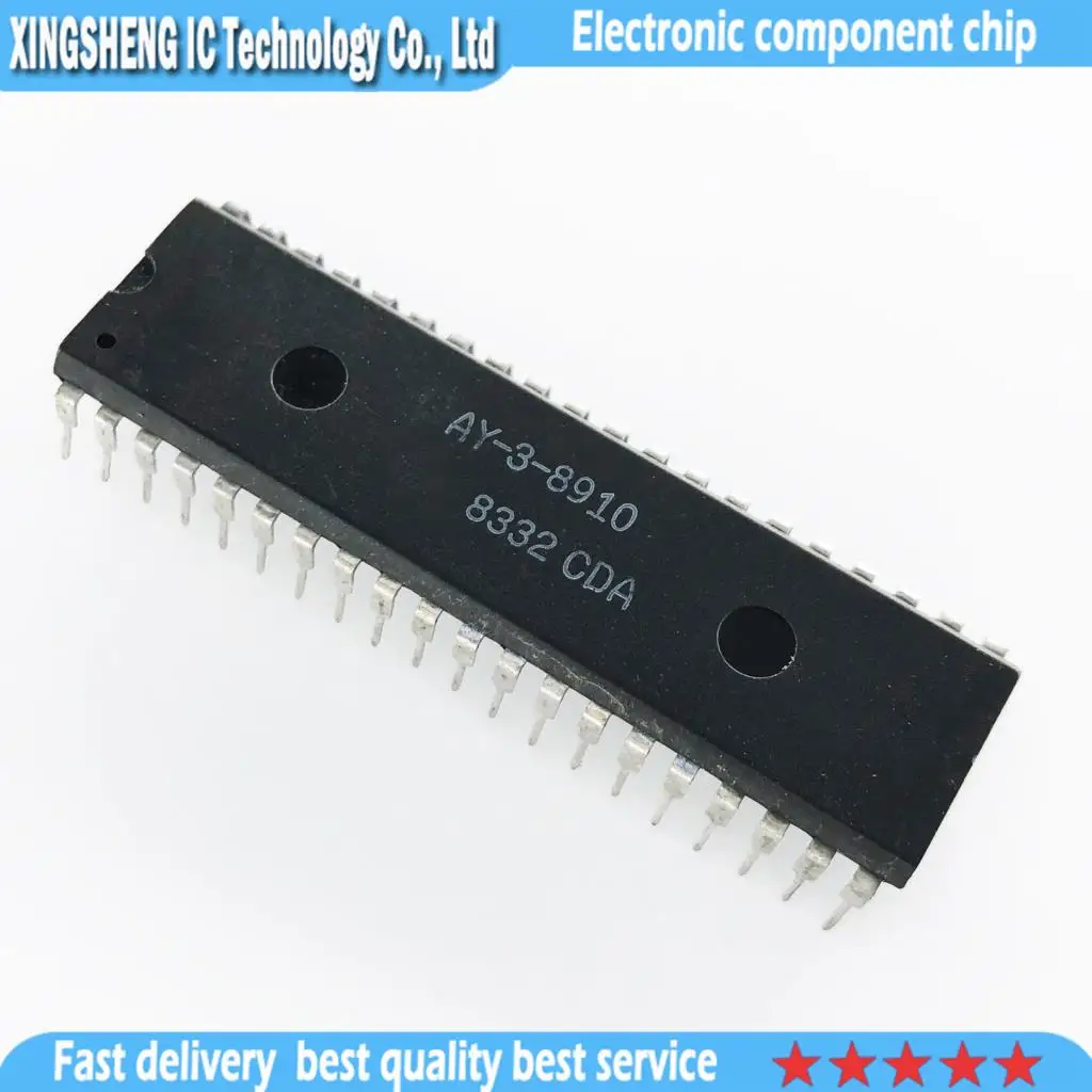 1PCS AY-3-8910 8910A DIP-40  In Stock