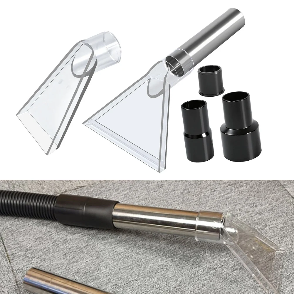 Sprayer Vacuum Extractor Nozzle Head Nozzle Carpet Sofa Machine Absorbent Transparent Scraper Head Vacuum Cleaner Accessories