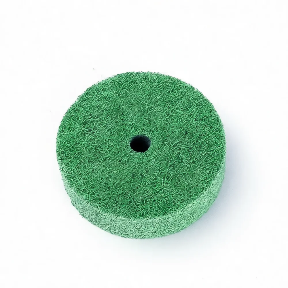 Nylon Fiber Polishing Disc 3 Inch For Juesheng Bench Grinder Small Metal Parts Rust Removal Brushed Finish Buffing Accessory