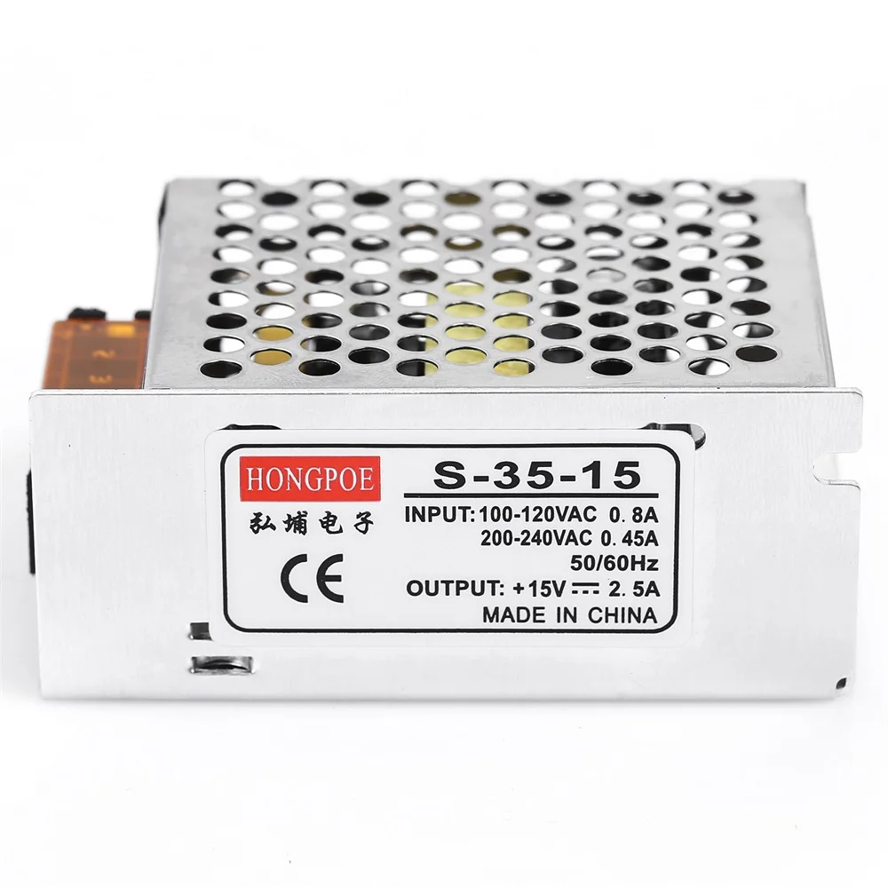 35W 5V 9V 15V DC Switching Power Supply 5V 7A 9V 4A 15V 2.5A Driver for LED Strip AC 100-240V Input to DC 5V 9V 15V