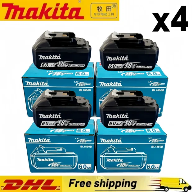Genuine 6AH makita BL1860 18V Battery Power Tools Li-ion Rep